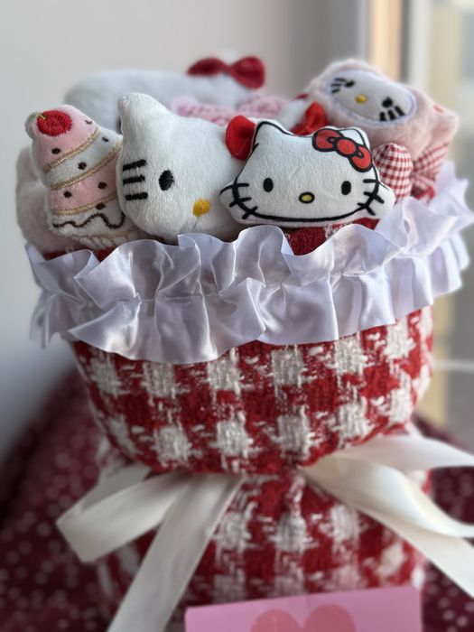 Букет из игрушек. Подарок для девочки