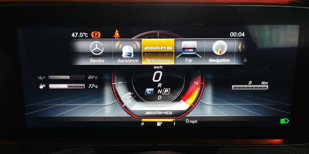 Activare AMG Menu Mercedes W205 W213 GLC X253 W167 W176 W177 C117 C118