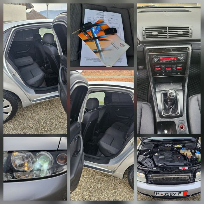 Audi A4 1.9 D  131 Cp  6 Viteze [Scaune Încălzite , Xenon]