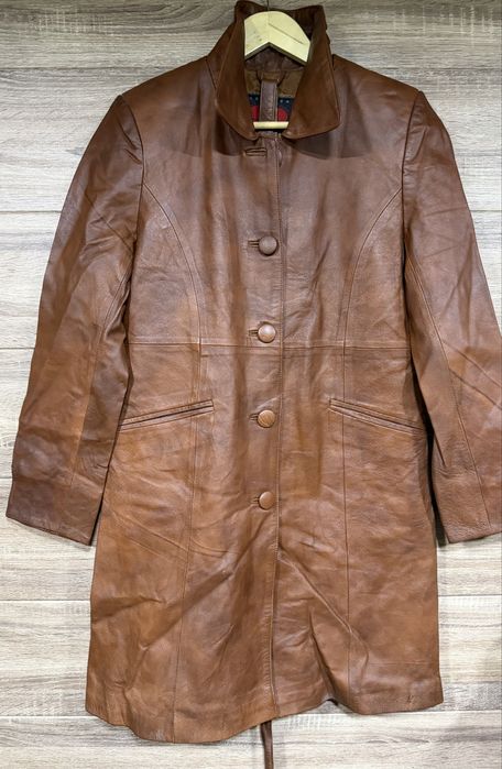 Кожаный Сюртук М Л S