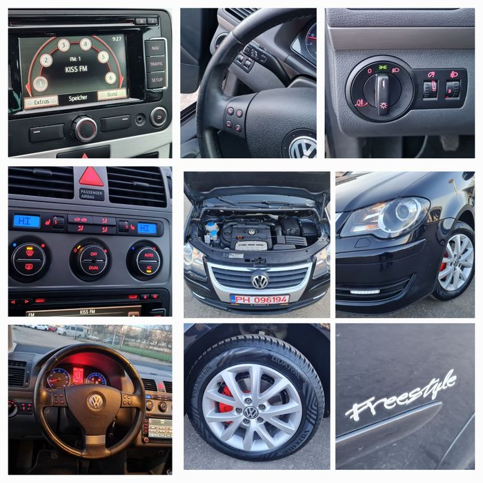 VW Touran Freestyle ~ 7 Locuri ~ Euro5 ~ Navi , Klimă , Xenon , Led , Jante ~ Imp Germania