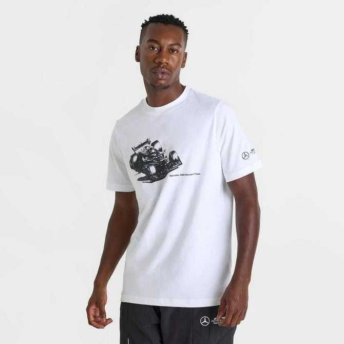 Футболка Puma Mercedes-AMG Petronas F1 Essentials Graphic T-Shirt!