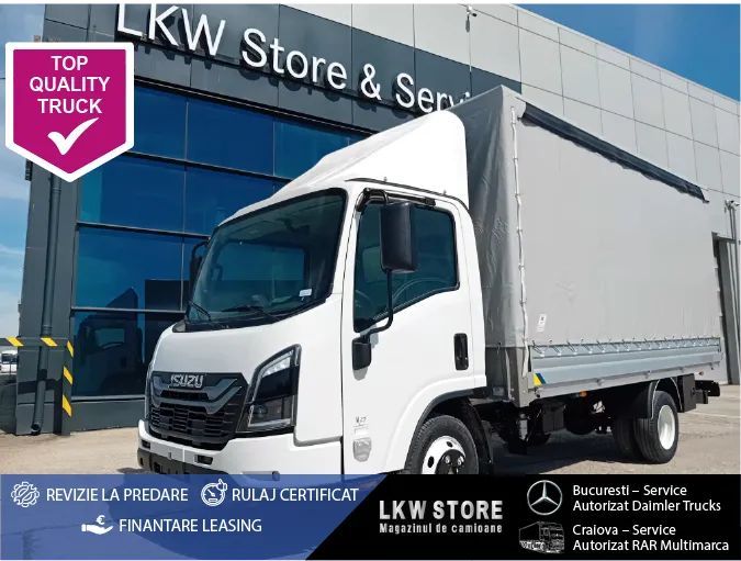 Isuzu M27, Prelata Culisanta/ Curtain Side, NOU/NEW, TOP !!!