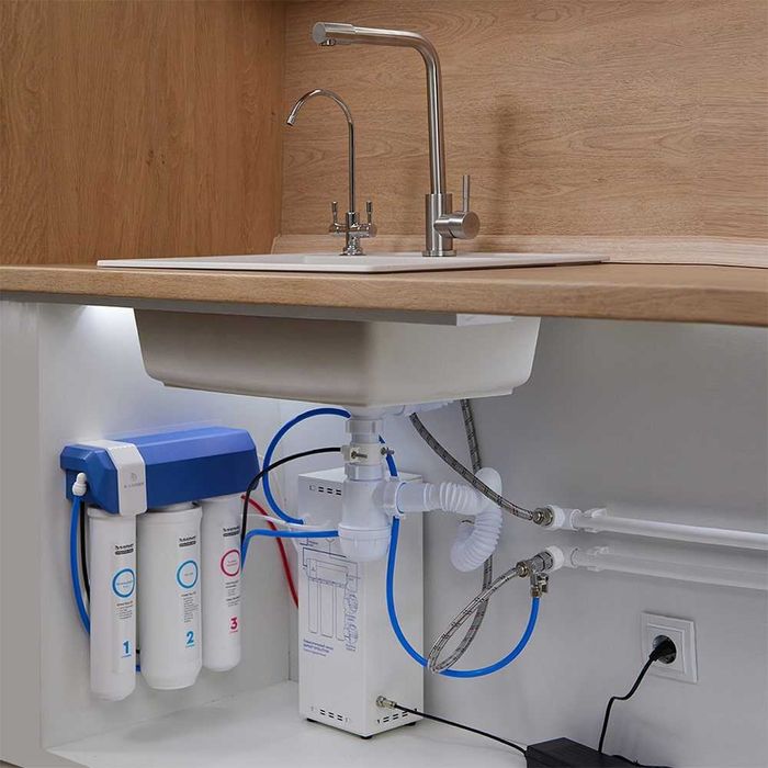 Фильтр обратный осмос без бака Evolution OSMO с насосом и Mинералом