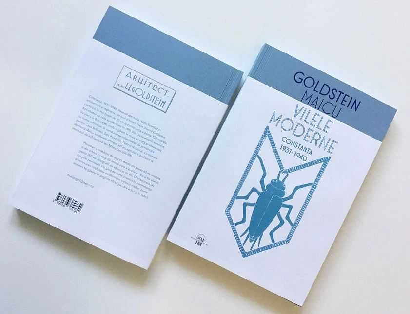 Goldstein Maicu - Vilele moderne Constanta 1931-1940 (tiraj: 700 ex.) modernism art deco arhitectura interbelica Horia vila litoralul de altadata RARA