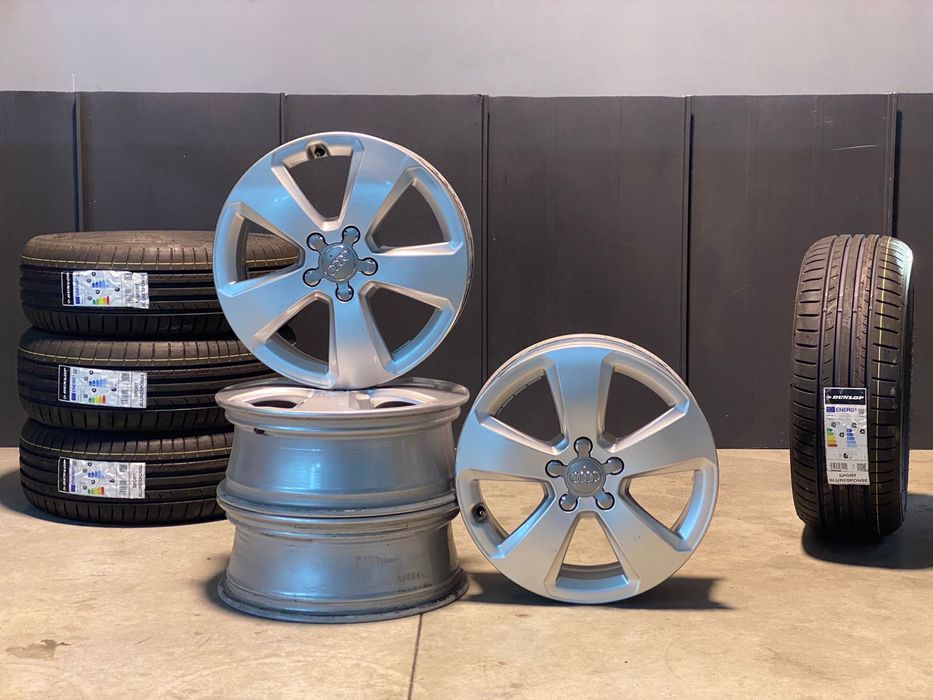 Set 4 Jante aliaj 17 5x112 Originale Audi A3 8P 8Y 8V A4 Vw Golf
