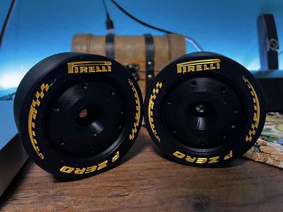 3D Printed 2026 F1 Pirelli Tyre