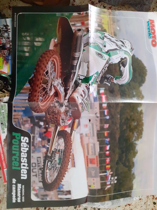 Lot de 7 reviste vintage Moto verde,Spania