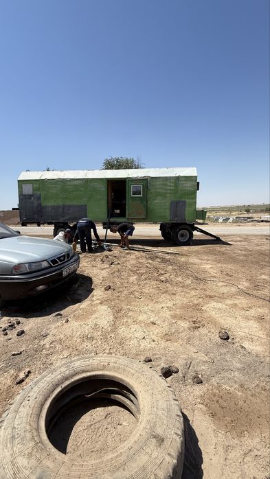 Вагон жилой на шасси
