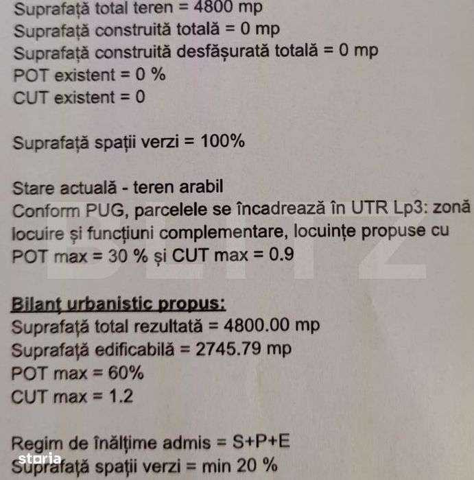 Investitie ! Teren intravilan 4800 mp, pretabil PUZ , Triajului -Baciu
