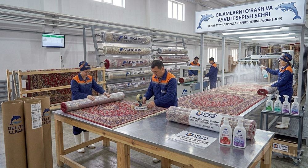 Gilam yuvish xizmati 12000 mingsom Yashnobod tumani
