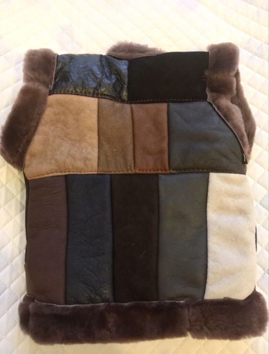 COJOCEL NOU piele100% blana naturala bebe copii unisex, fata/baiat