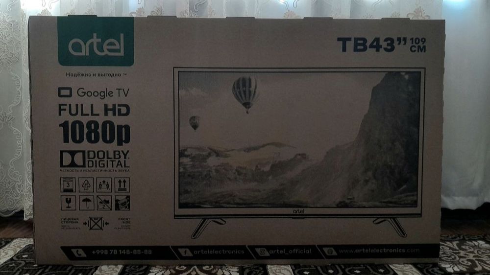 43 talik artel televizor sotiladi