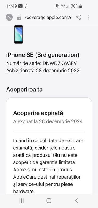 iPhone SE 64GB gen3 fab 2024