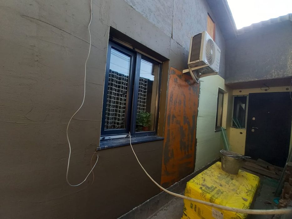 Фасадные работы, утепление.