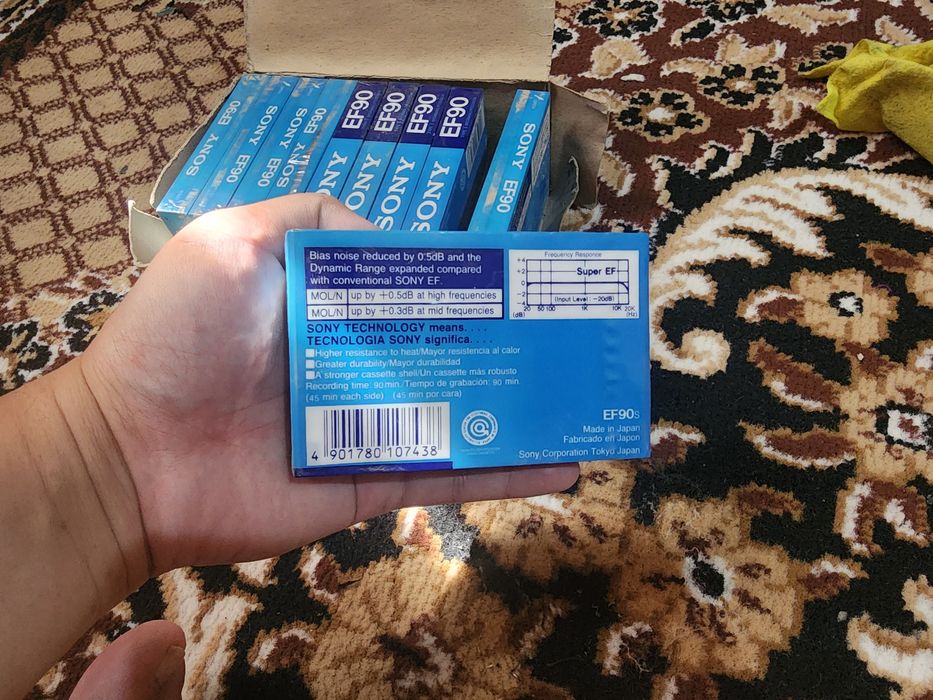Кассеты Sony EF90s
