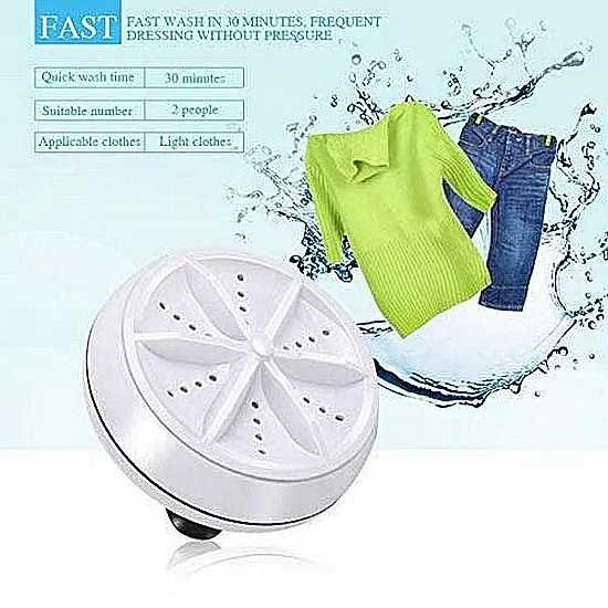 Ултразвукова мини пералня Ultrasonic Turbine Wash