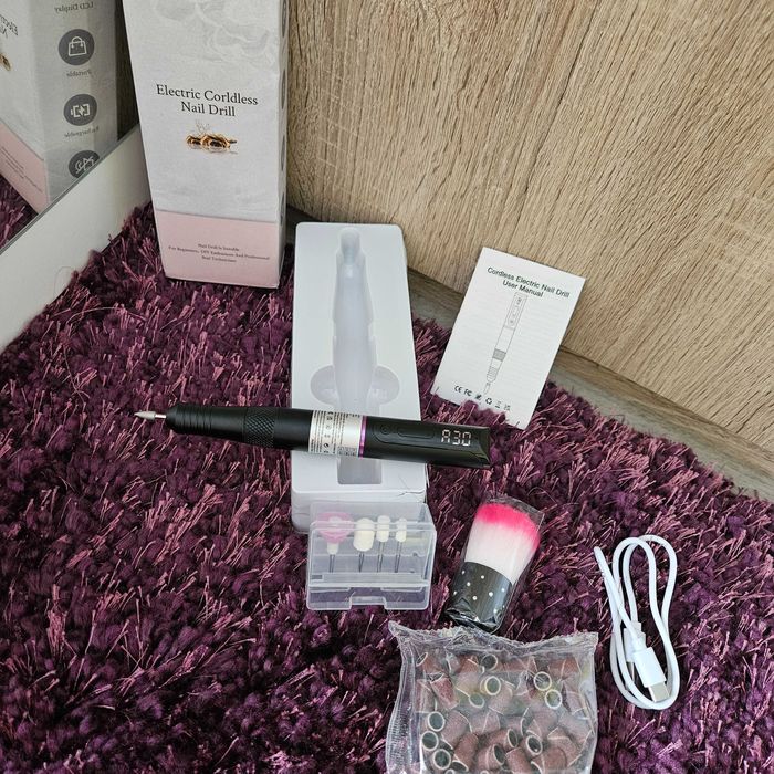 Нова електрическа пила за маникюр, геллак