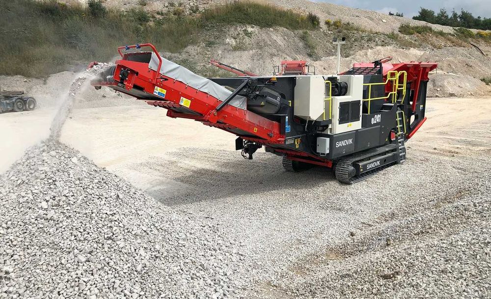 Piese Sandvik QJ241 QJ341 QH332 concasor falci rulmenti motor hidraulic transmisie rotor alimentare