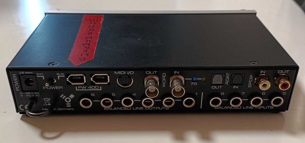 RME Fireface 400 – Легендарен аудио интерфейс / 8-канален Standalone разширител