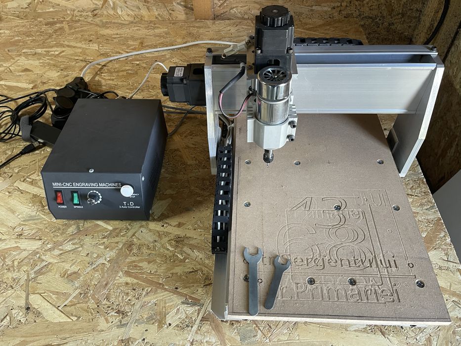 CNC 3040 - Pregatit de lucru ‼️