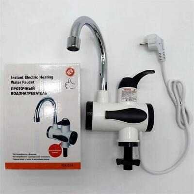 Проточен бойлер с дисплей 3000W–Монтаж  плот/стена,твърд/гъвкав чучур