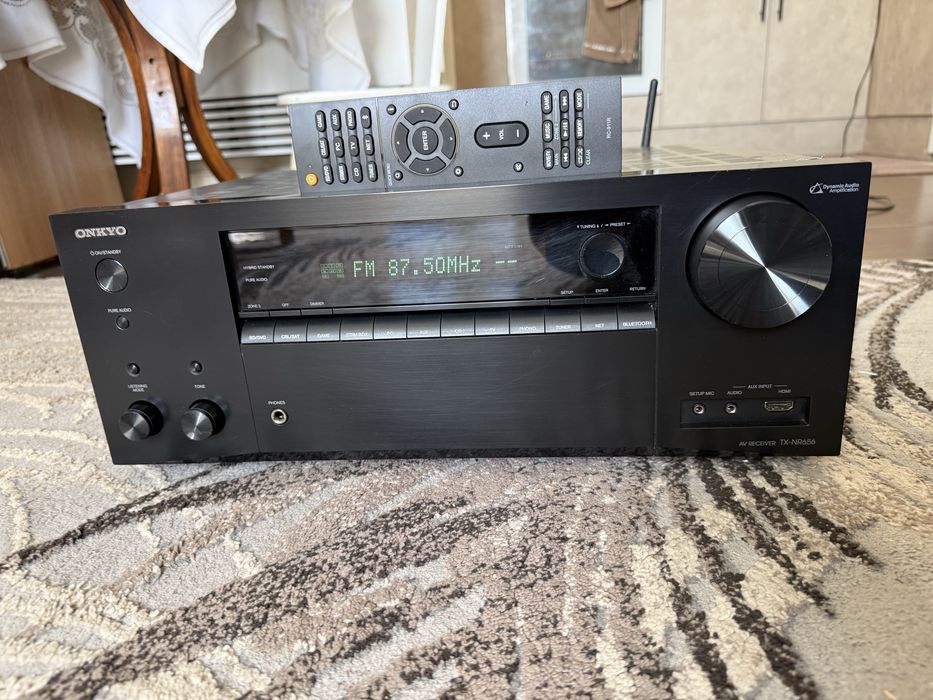 Onkyo TX-NR656 Blyetooth Wi-Fi 7.2 канала