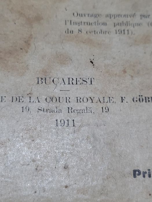 Cărți vechi 1886, 1911, 1918