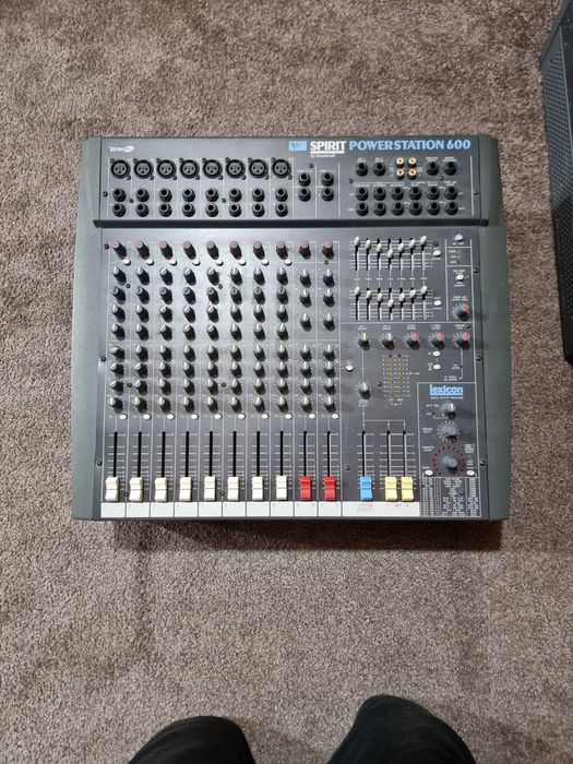 Mixere active soundcraft spirit power station 600