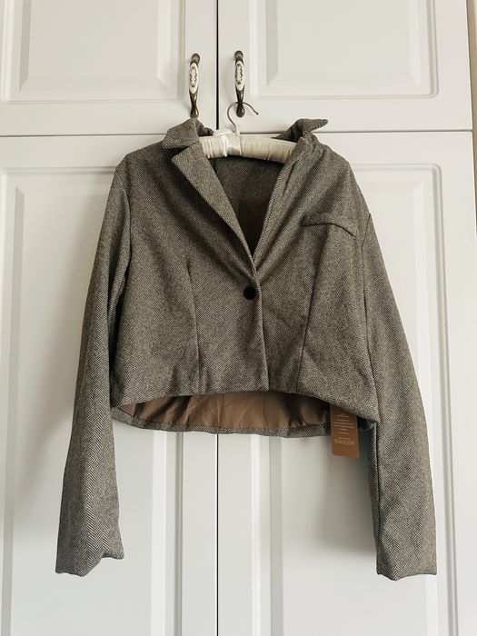 Costum masura M , stil Massimo Dutti , Nou , sacou cu fusta pantalon