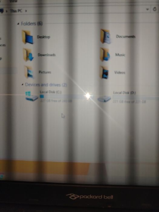 Laptop Packard Bell AMD