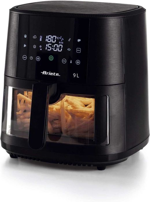 Фритюрник/Еър Фрайър с горещ въздух Ariete Air Fryer 4630, 1500W, 9л