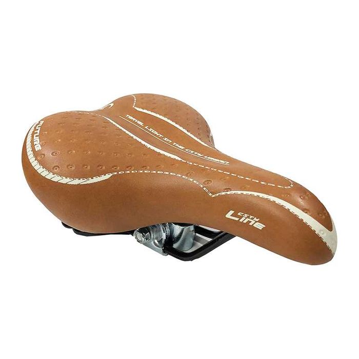 Седалка за велосипед Selle Monte Grappa Future , Кафява, Made in ITALY