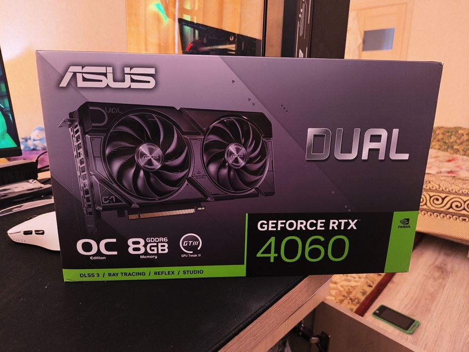 Видеокарта 4060 asus oc edition