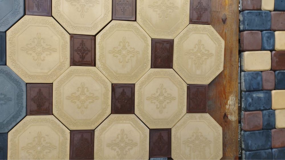 Брусчатка тротуарная плитка европлитка