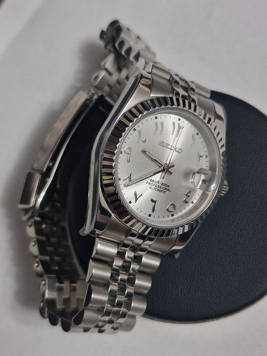 Seiko Datejust White Arab