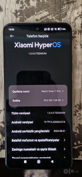 Redmi not 11 pro