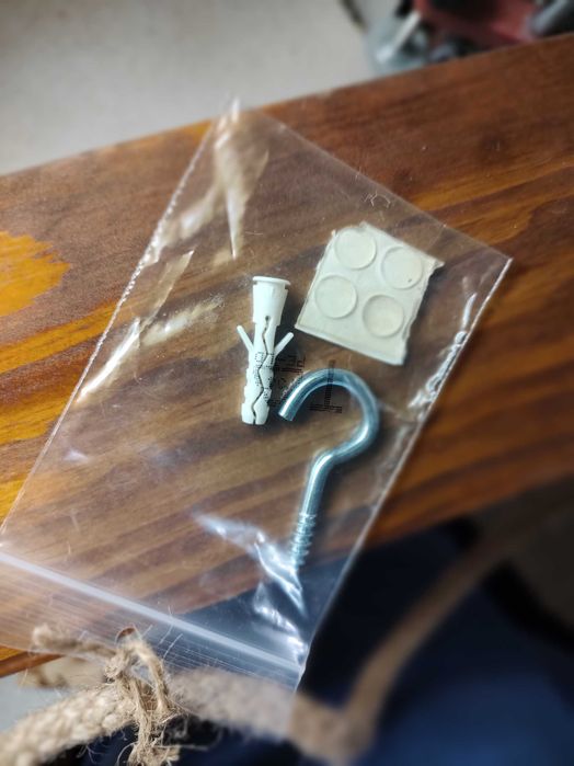 Ръчно изработен дървен висящ рафт за тоалетна / баня/кухня/градина