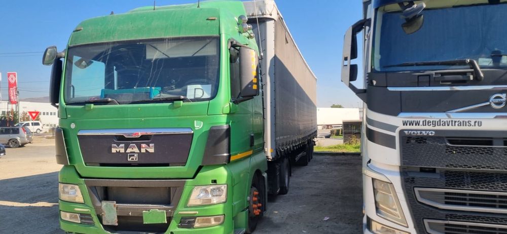 Ansamblu MAN TGX + Semiremorca Koegel mega