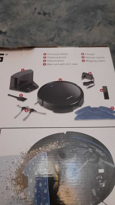 ПЫЛЕСОС РОБОТ ROVUS. Robotic vac&mop