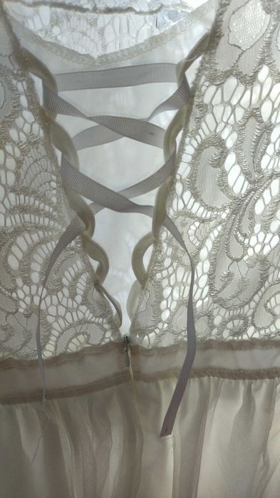 РОКЛЯ детска дантела/мрежа/трико