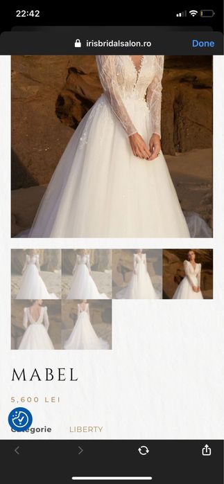 Vand rochie mireasa - stare foarte buna