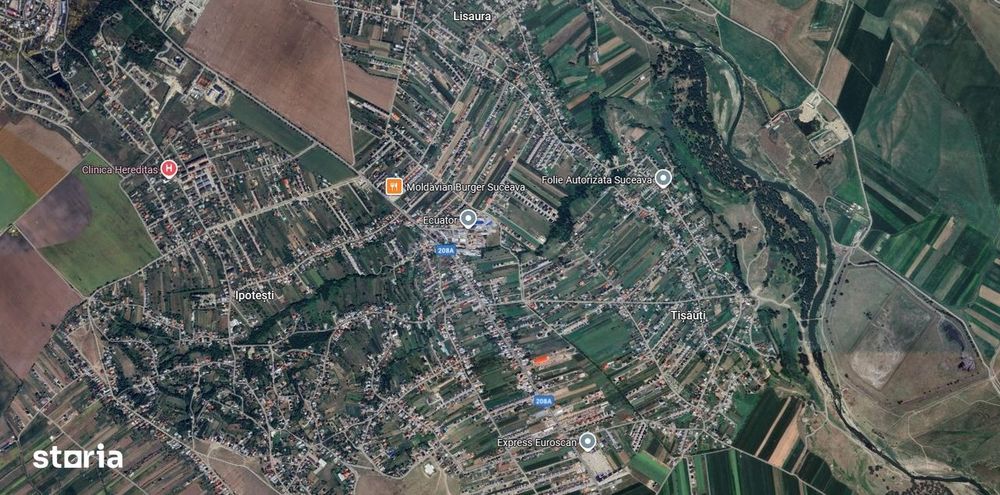 Teren intravilan in cartier de case, Lisaura