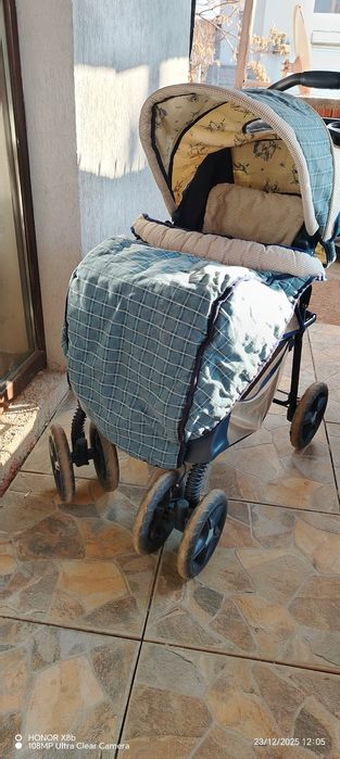 Бебешка количка 6+м лято/зима