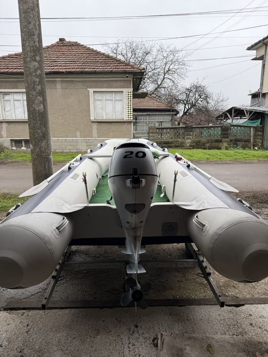 Лодка и мотор Хонда