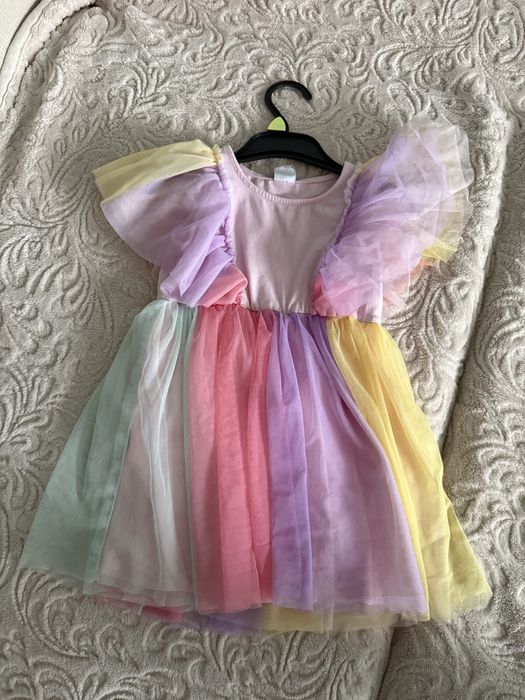 Rochita fetita curcubeu marimea 92