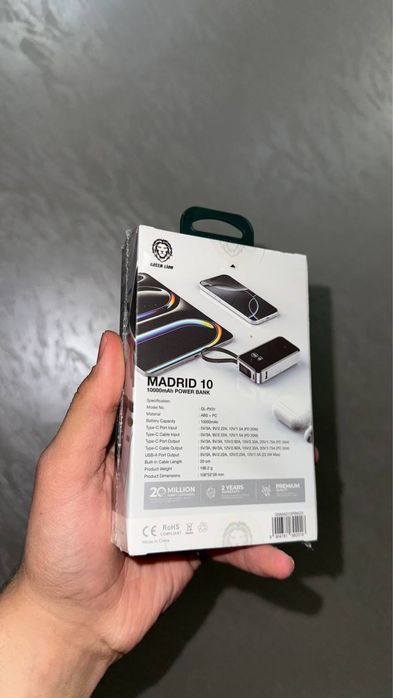 Green liom 35w Madrid powerbank