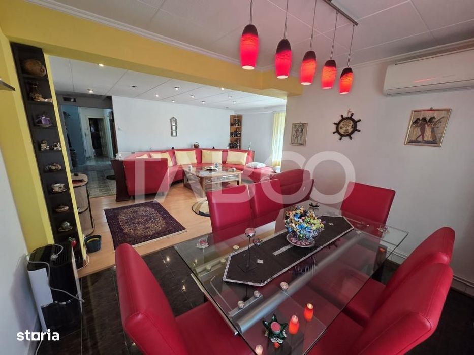 Apartament 4 camere zona centrala 98 mp cu scara interioara renovat