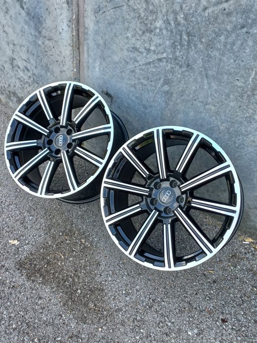 20.Audi S.LINE Q7 Q5 Q3 A8 A7 A6 A5 A4 BLACK POLISH 9ж ет33 Чисто Нови