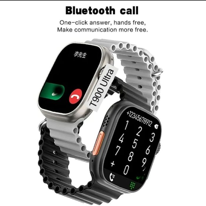 Смарт Часовник,smartwatch T900 Ultra, smart watch,Iwatch,apple,samsung